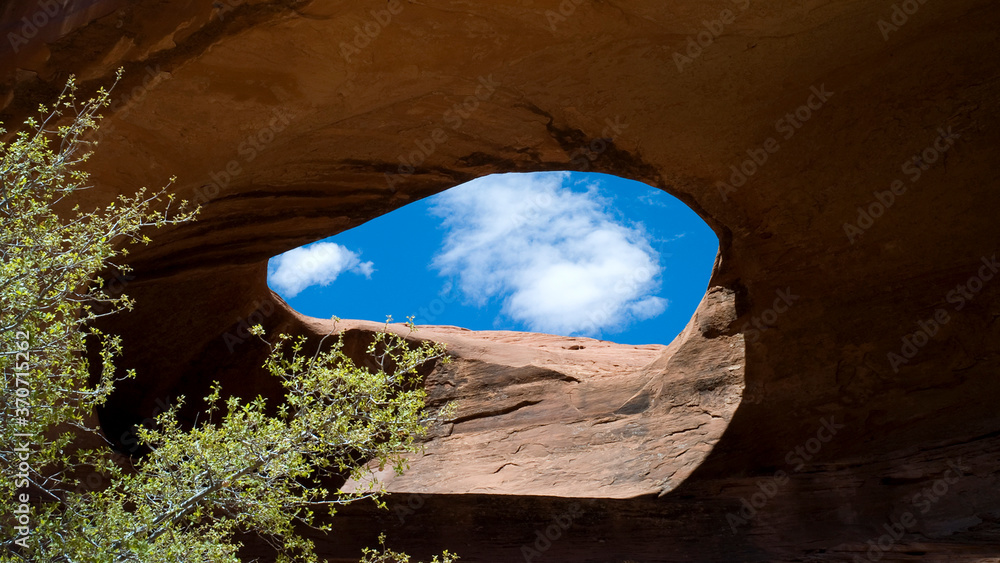 Clin doeil céleste à Monument Valley, USA