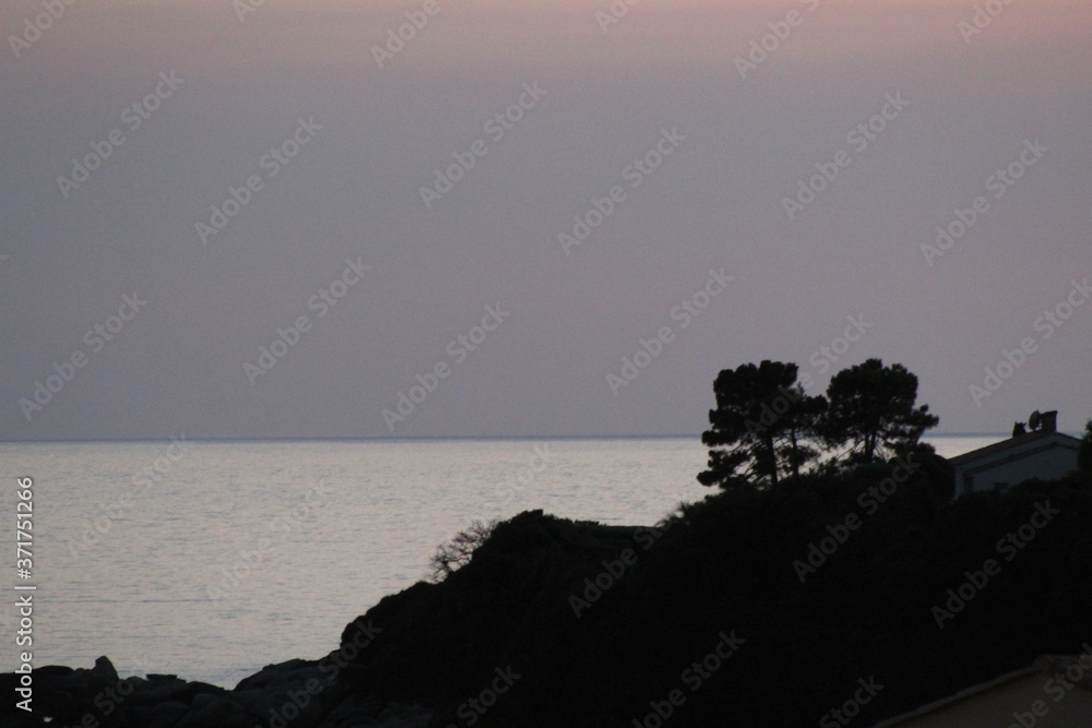 奥特，科尔塞，腾空2020 mer paysages vu sur la mer corse altitude soleil rochers