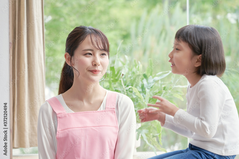 保育士と女の子