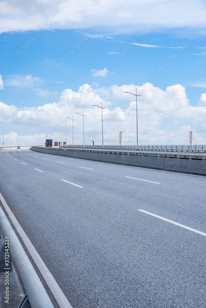 Pavement of Fuzhou Bridge, Nansha District, Guangzhou, China