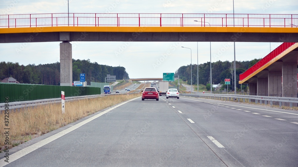 View of highway