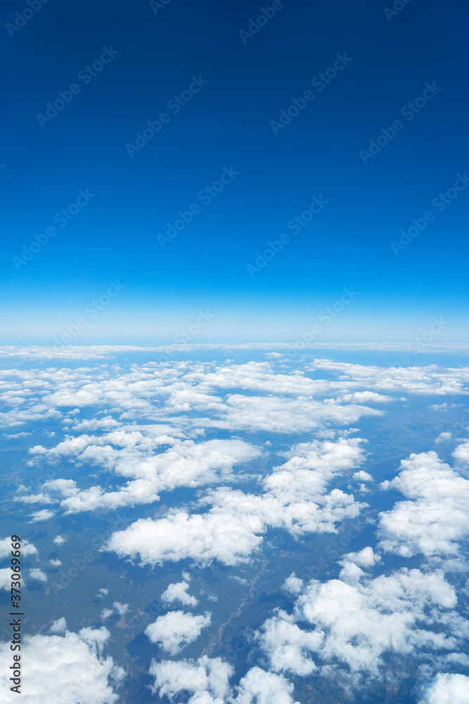 雲海　青空