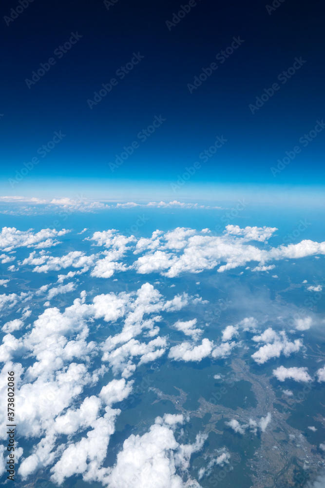 雲海　青空