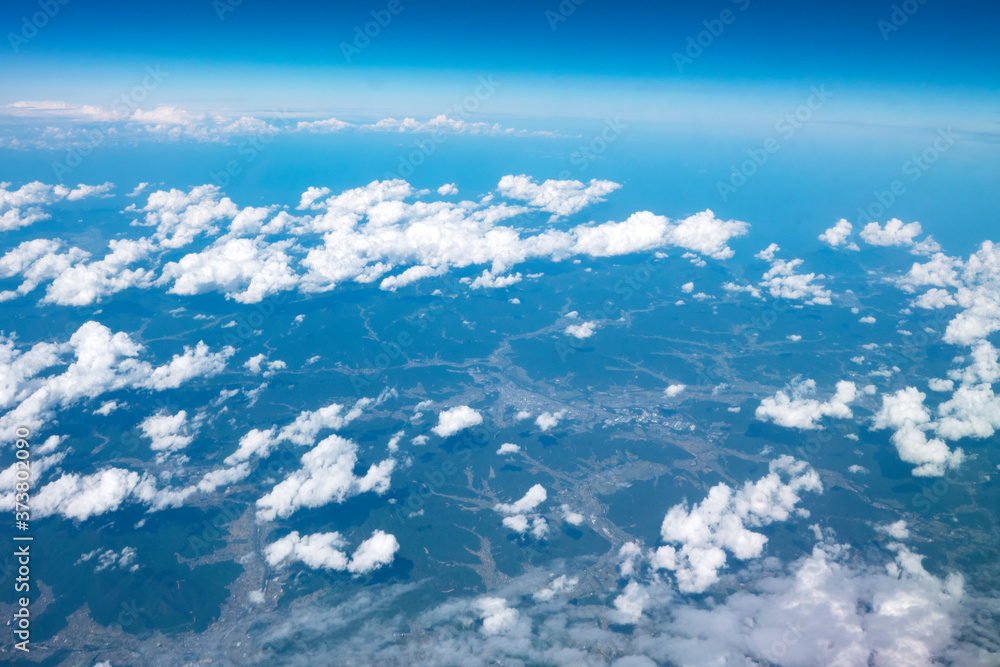 雲海　青空