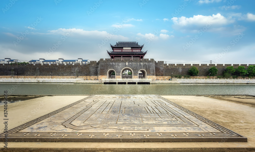 中国江苏省苏州市平门水门