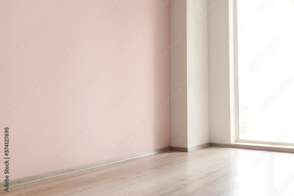 Empty interior of modern room