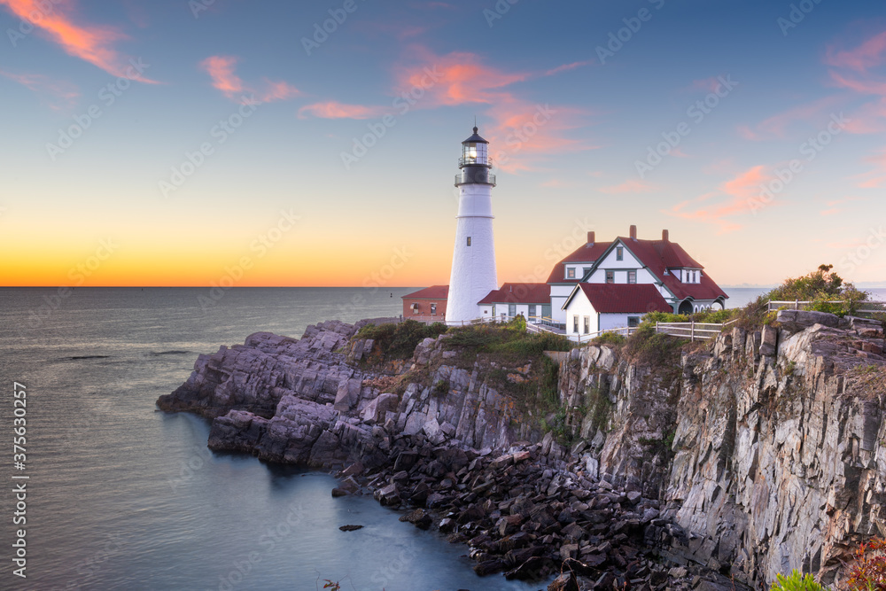 Portland, Maine, USA at Portland Head Light