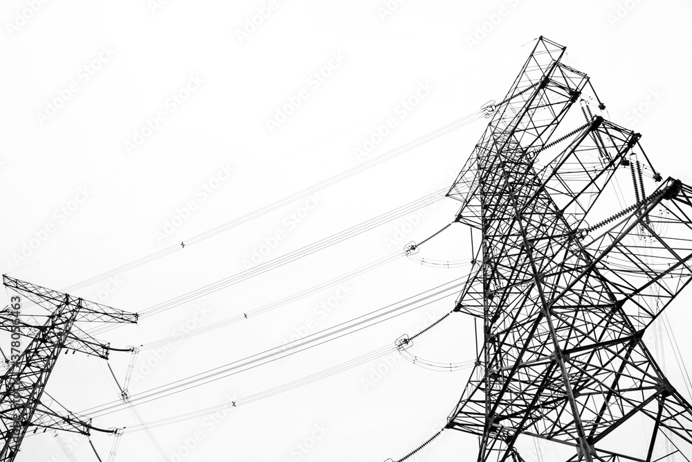 High-voltage tower