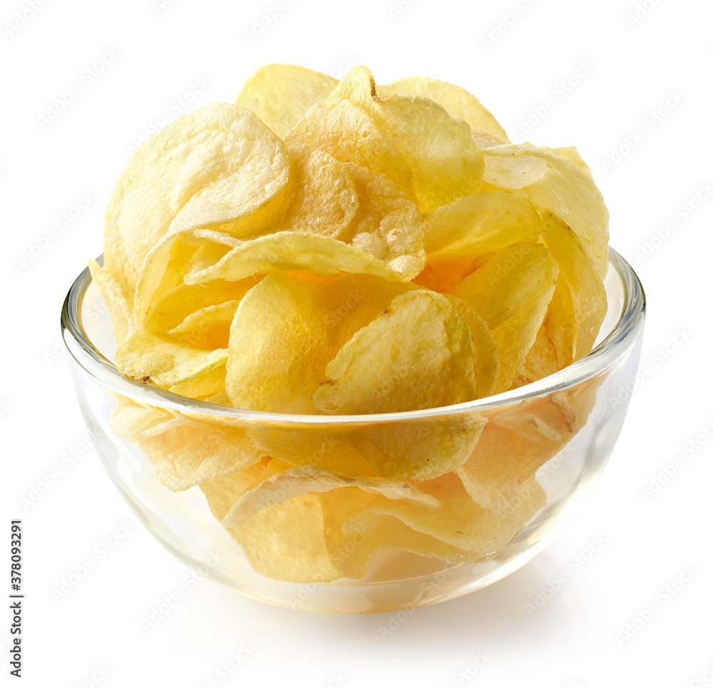 bowl of potato chips