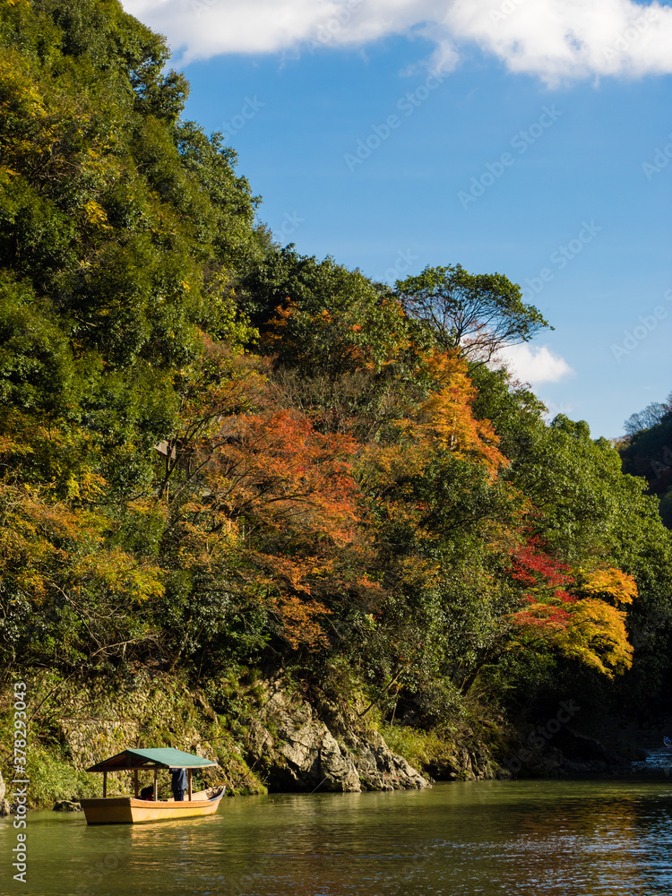 秋の嵐山