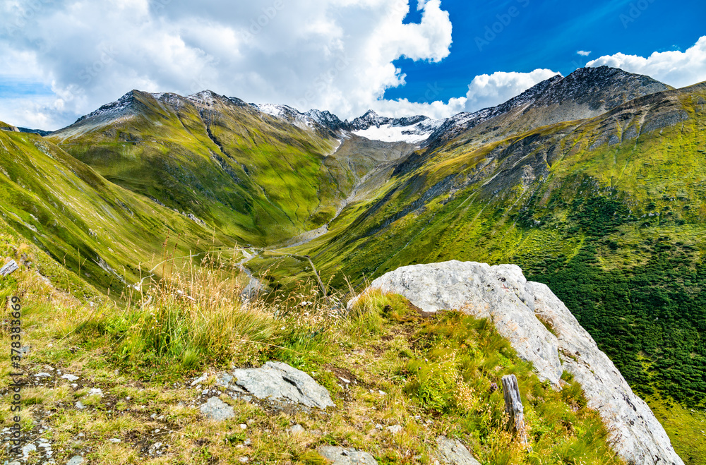 Swiss Alps at Furka Pass