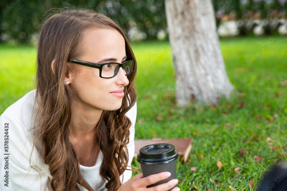 Young Woman in the Park