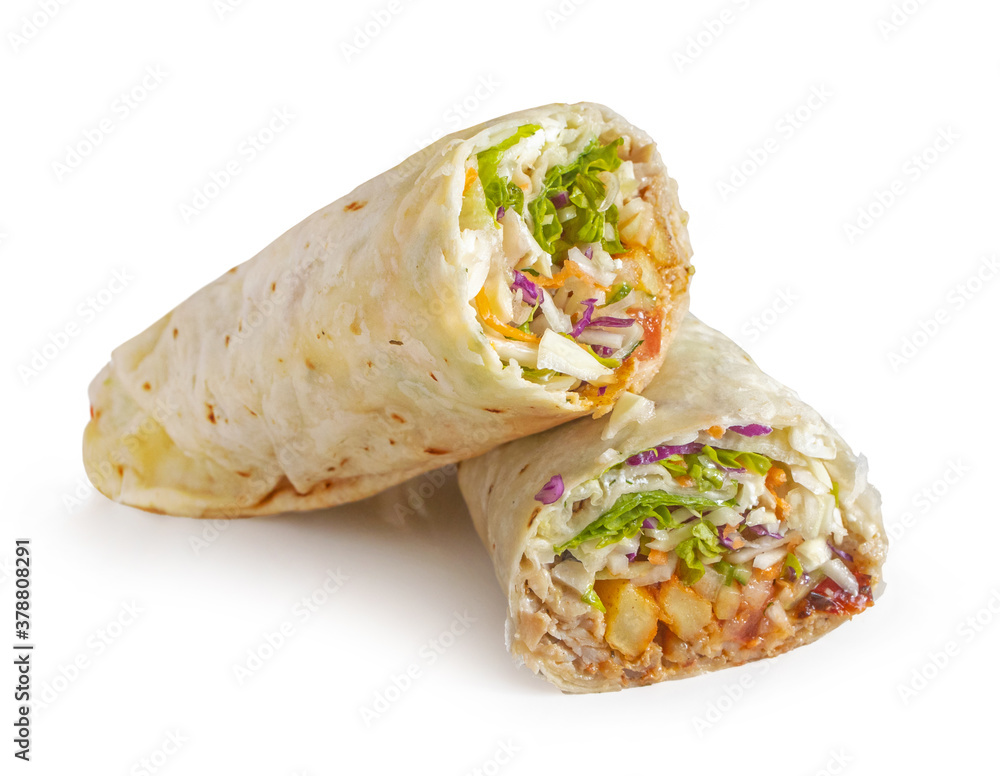 doner kebab wrap