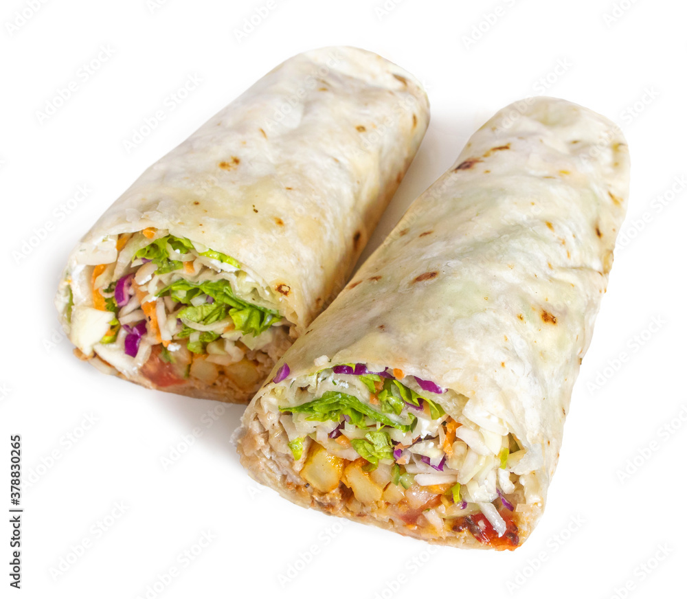 doner kebab wrap