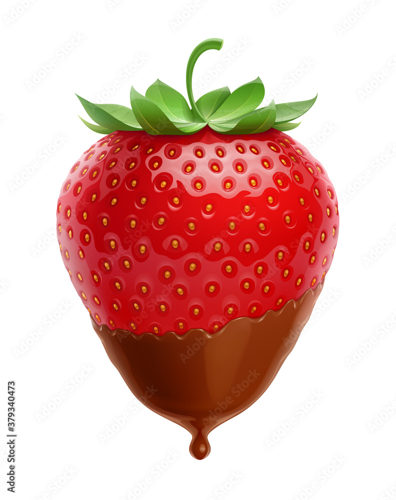 Chocolate-covered strawberry