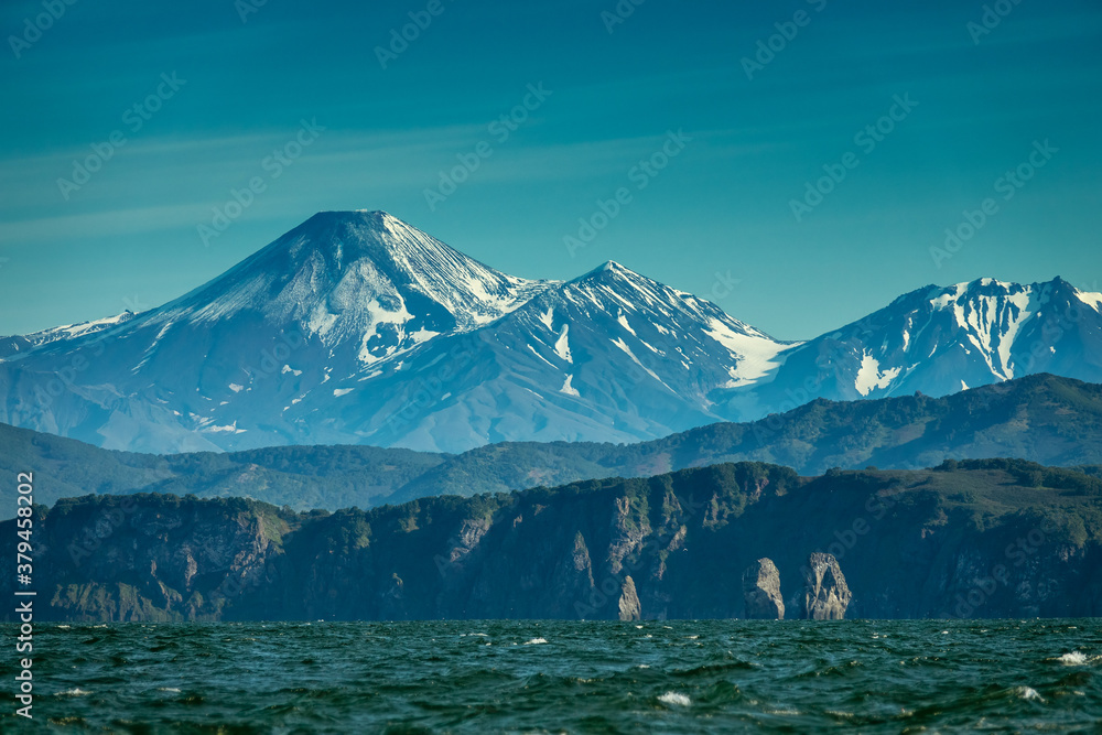 Summer landscape of Kamchatka