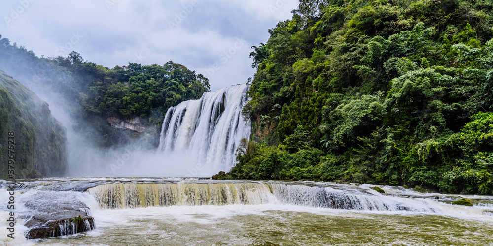 Scenery of Huangguoshu Waterfall in Guizhou, China