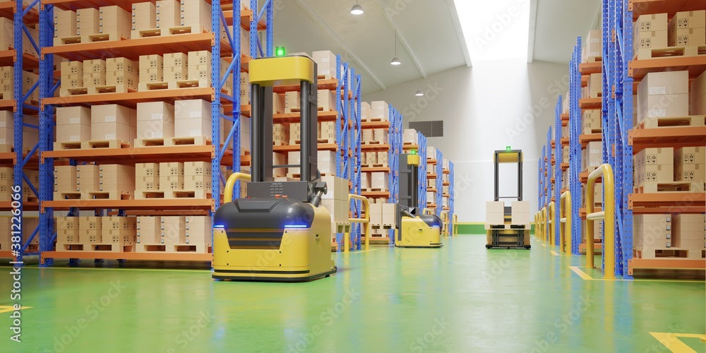 AGV Forklift Trucks-Transport More with Safety in warehouse.