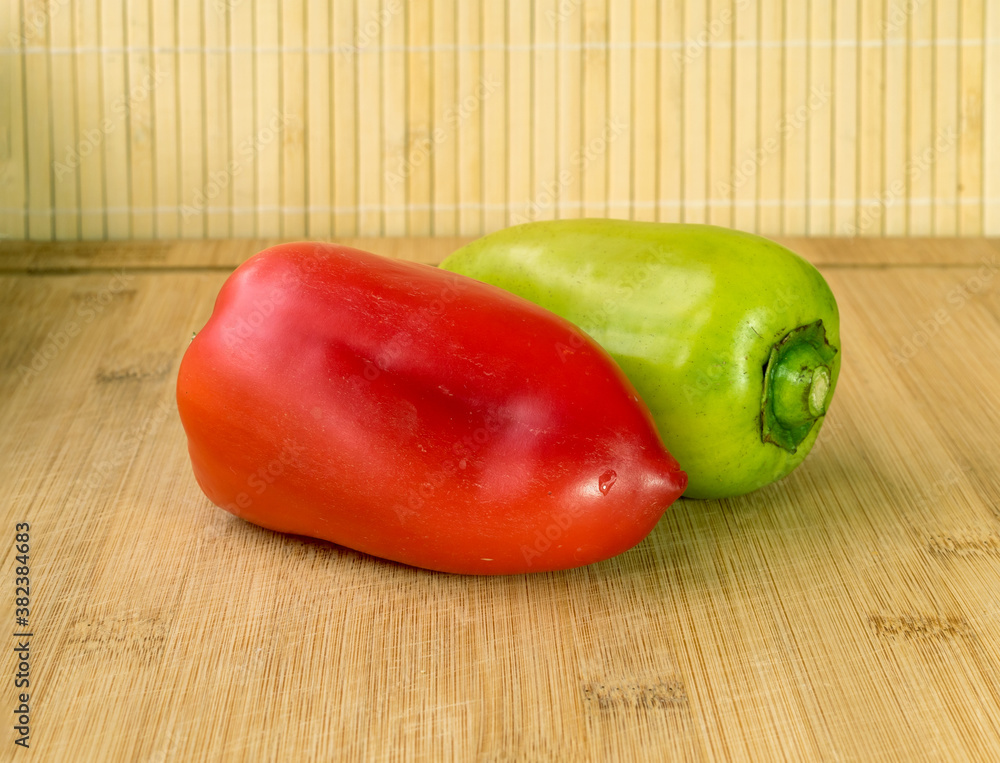 The bell peppers that were grown in the very heart of Siberia.