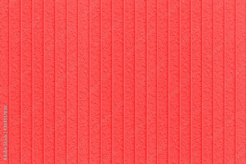 Red Corrugated metal background and texture surface or galvanize steel