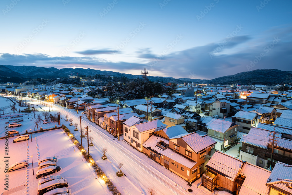 Wajima, Ishikawa, Japan in Winter