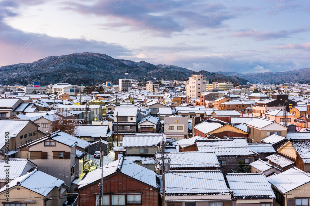 Wajima, Ishikawa, Japan in Winter