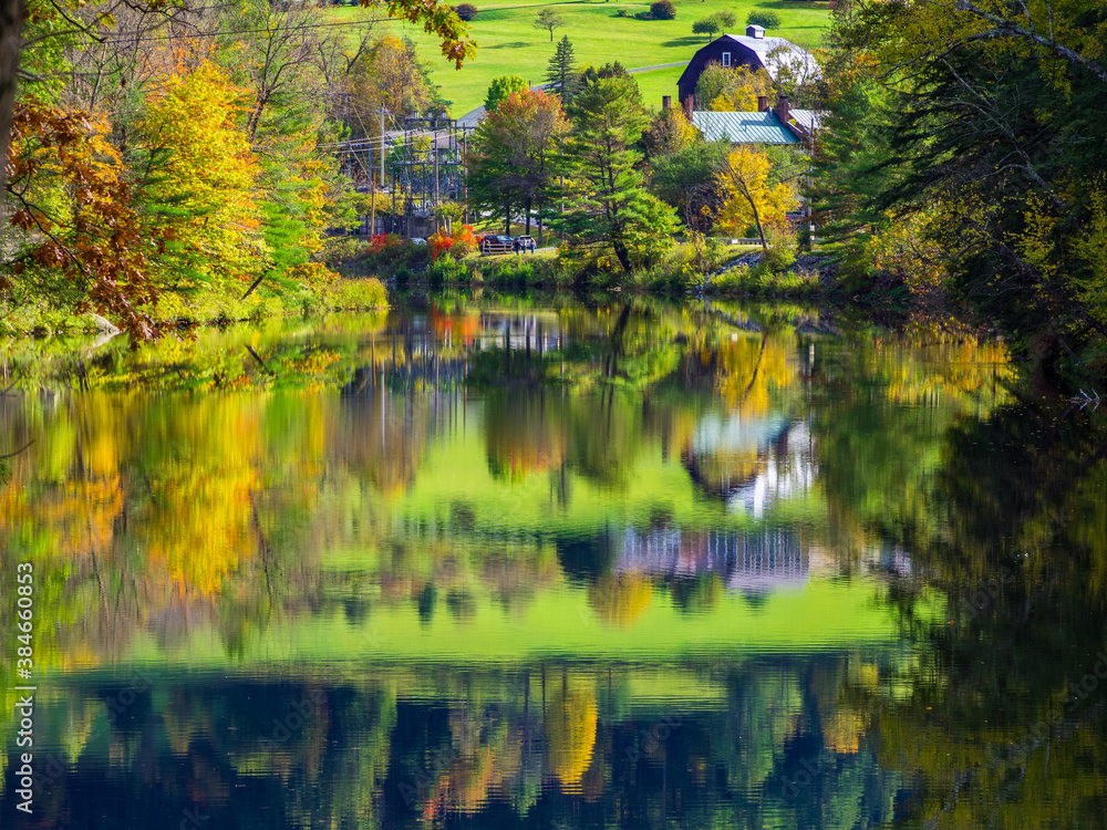 Fall Foliage colors in Vermont