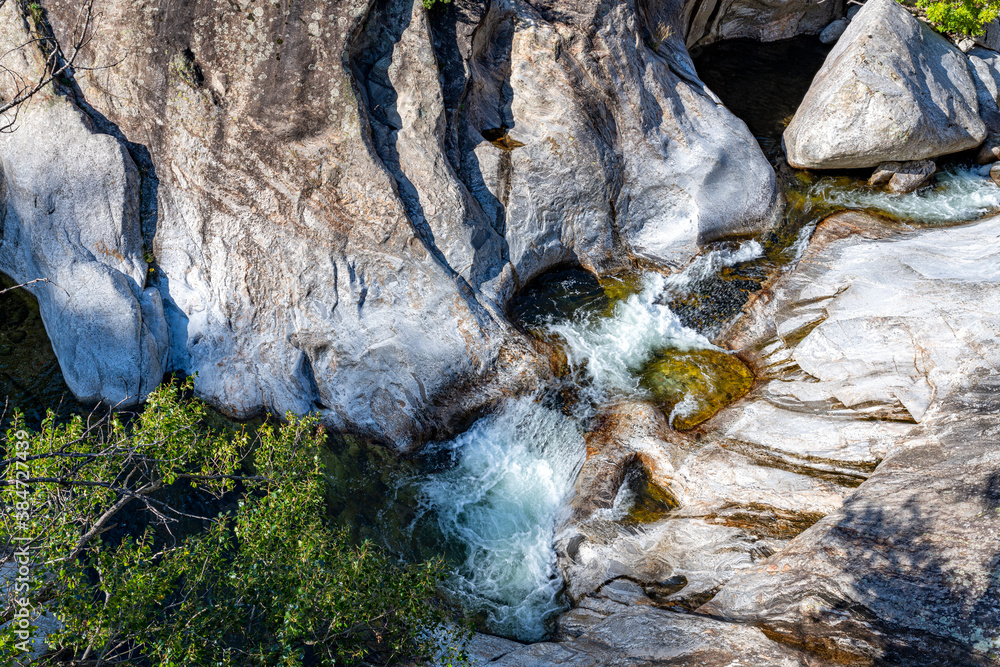 Vallée de La Volane en Haute-Ardèche en France