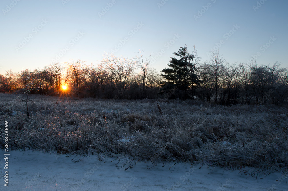 Couché du soleil