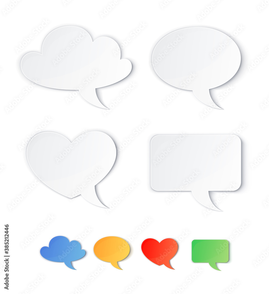 Speech bubbles