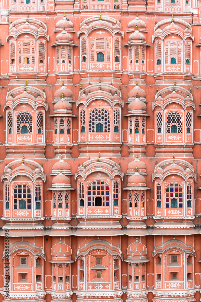 Hawa Mahal or Palace of the Winds in Jaipur, Rajasthan state, India.