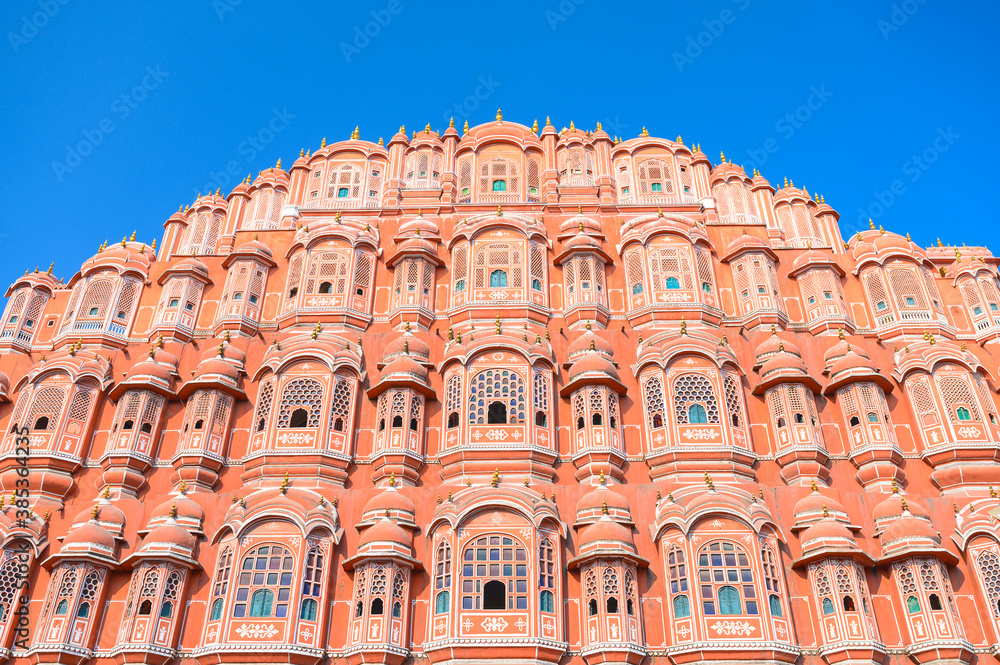 Hawa Mahal or Palace of the Winds in Jaipur, Rajasthan state, India.