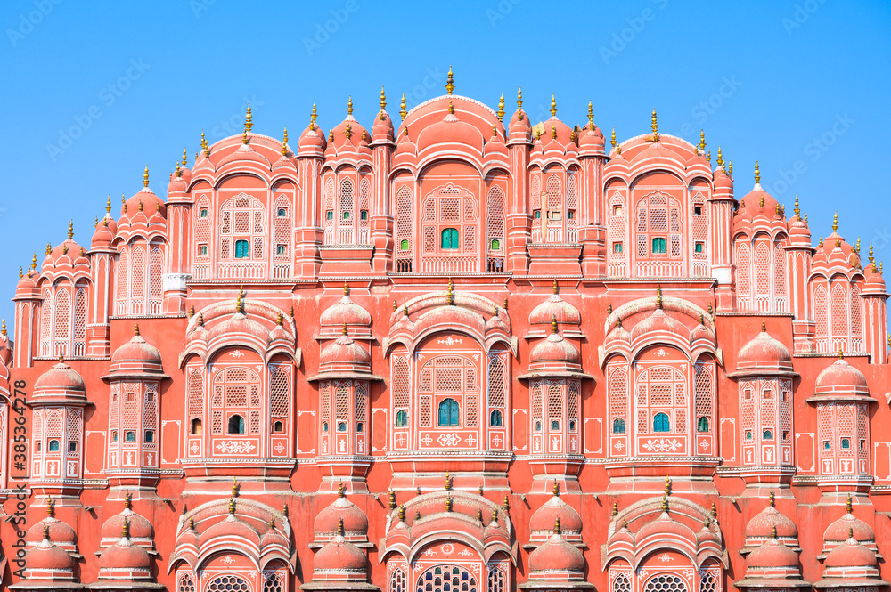 Hawa Mahal or Palace of the Winds in Jaipur, Rajasthan state, India.