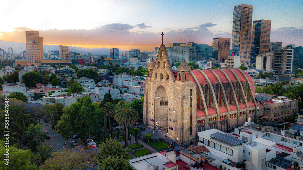 Parroquia de San Agustín. Polanco, Ciudad de México.