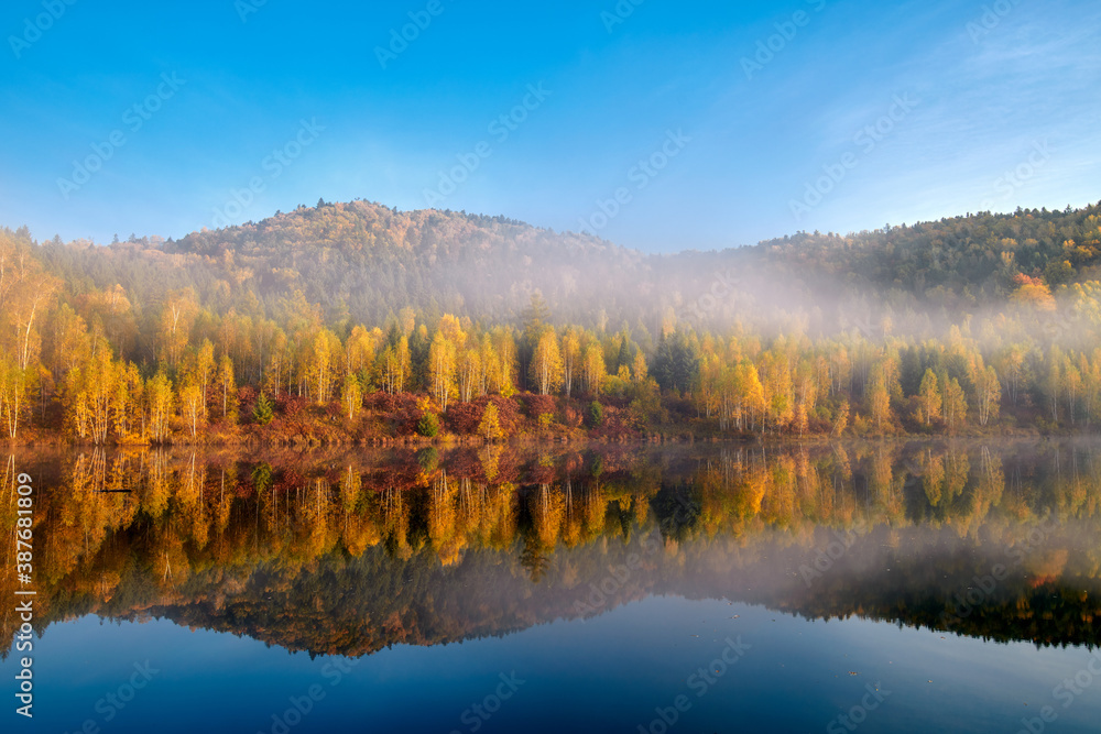 The autumn landscape of Singanense of China.