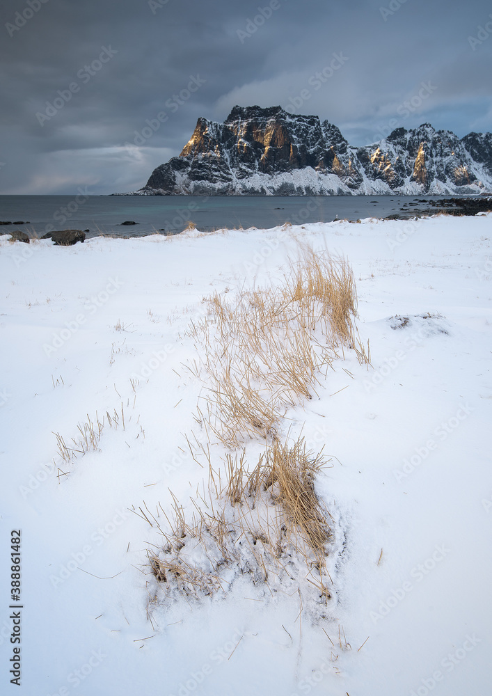 Sunset on Lofoten Islands