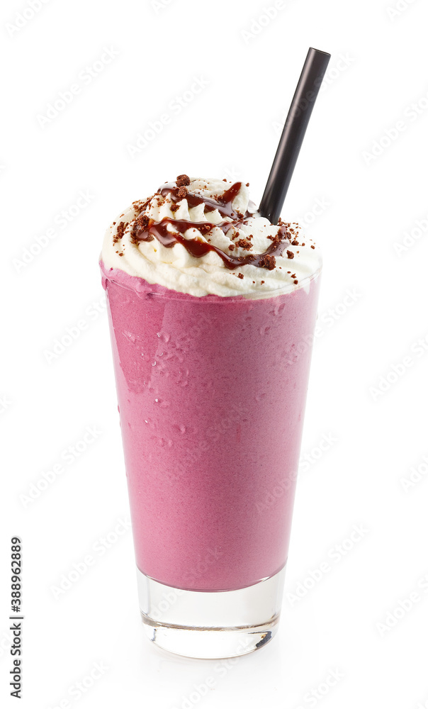 glass of milkshake