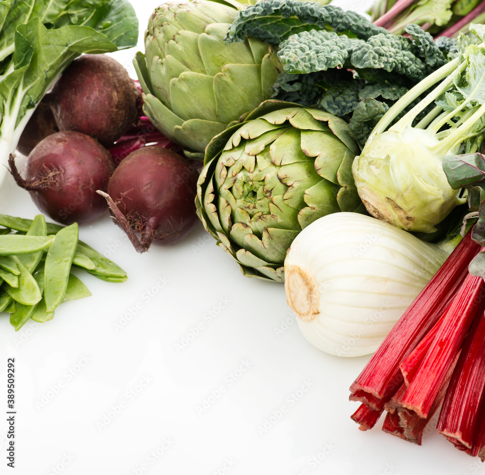 Assortment Of Raw Fresh Vegetables