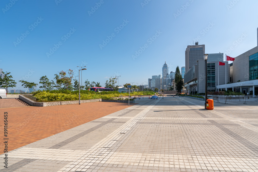 香港现代城市建筑景观