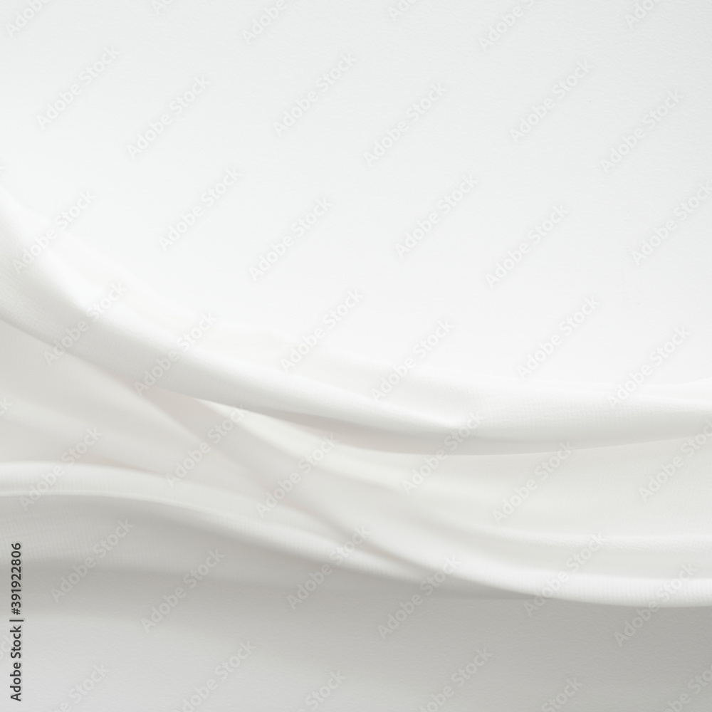 White fabric texture background design element