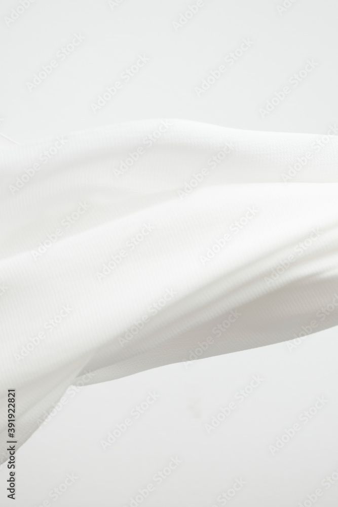 White fabric texture background design element