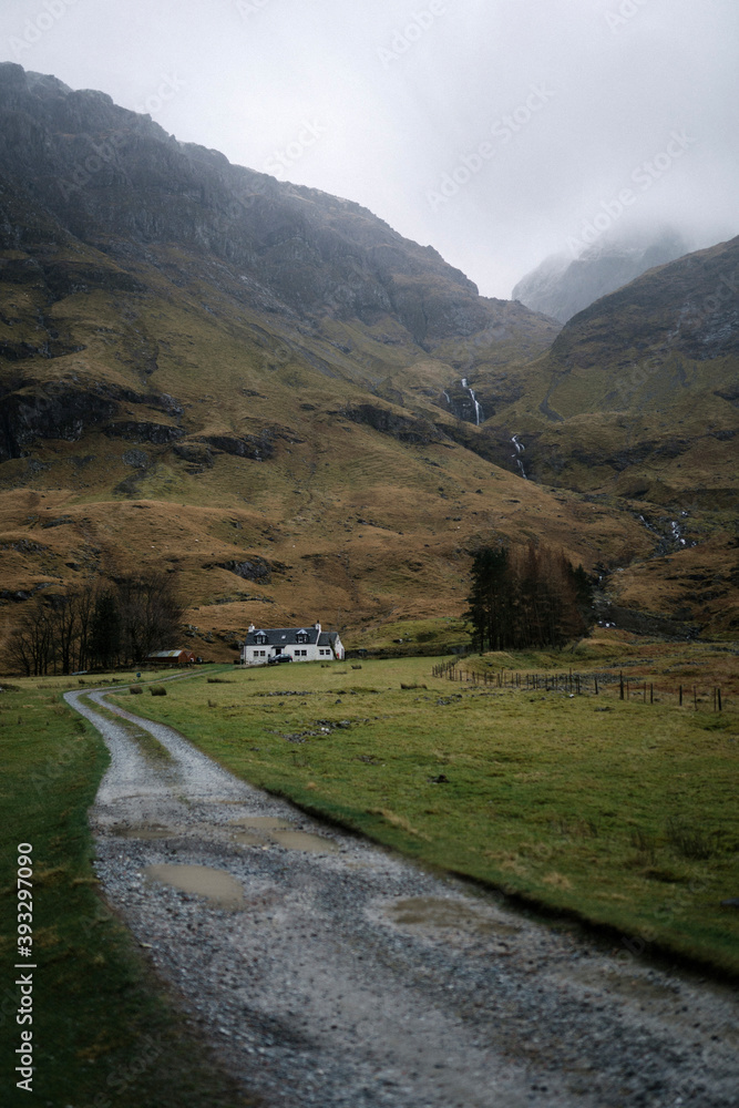 Cottage at Glen Etive, Scotland