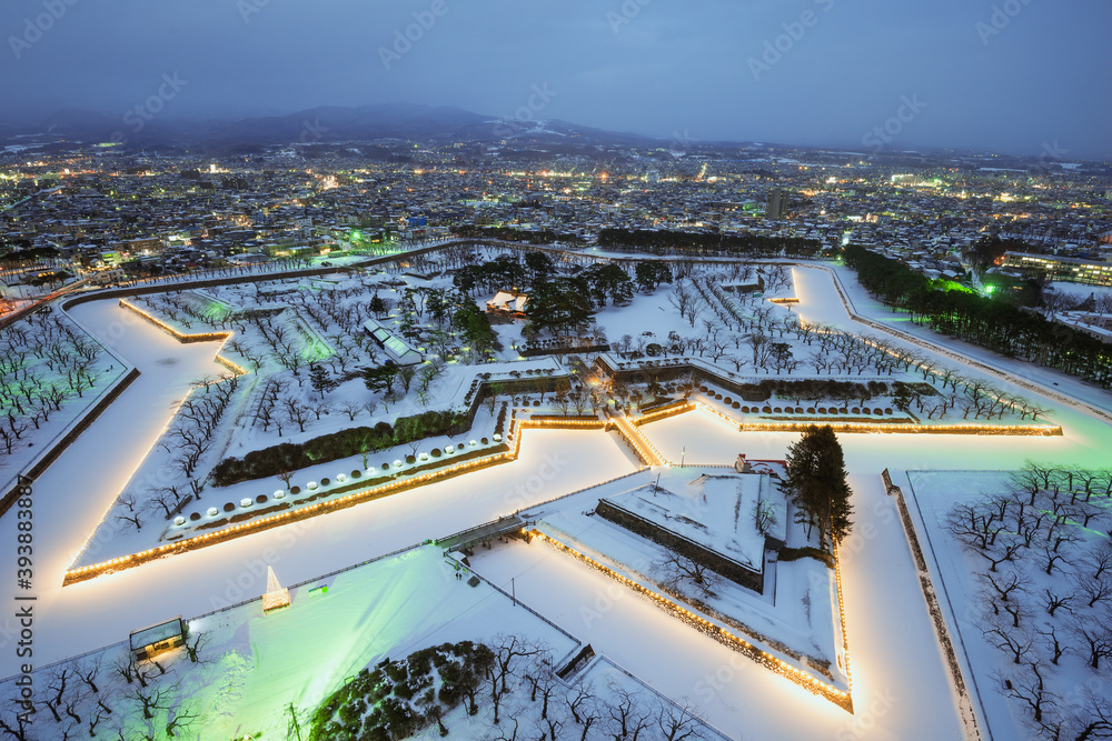 Hakodate, Japan at Fort Goryokaku