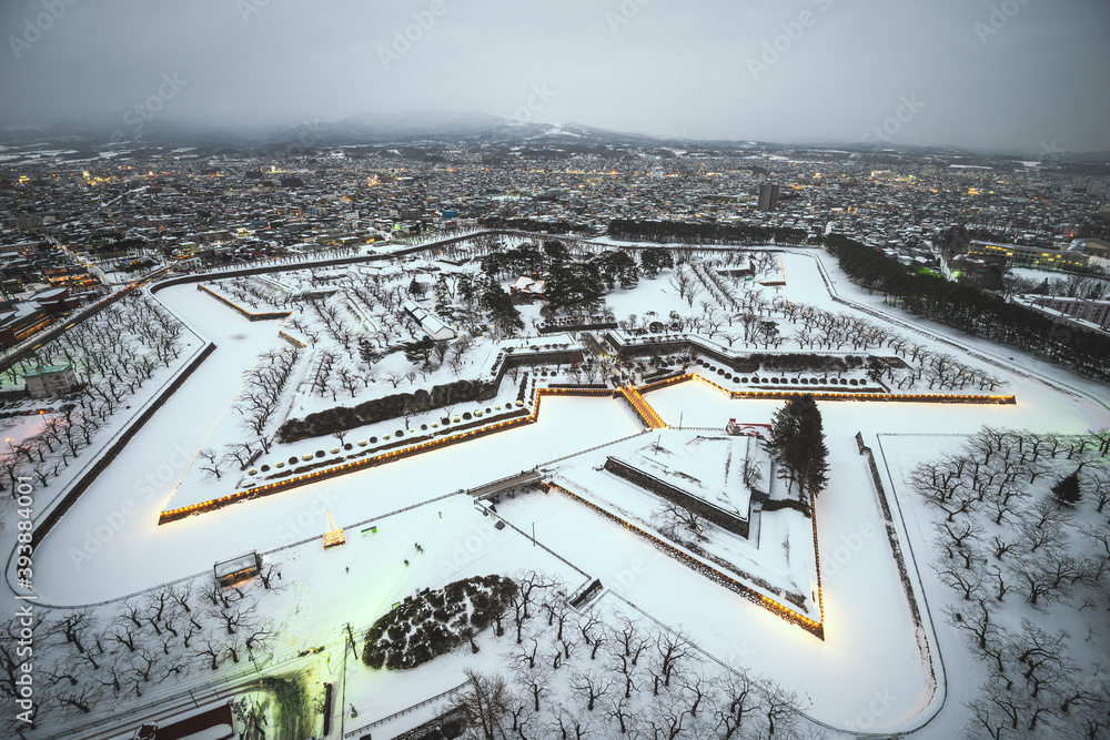 Hakodate, Japan at Fort Goryokaku