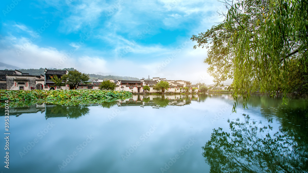 中国杭州宏村美景