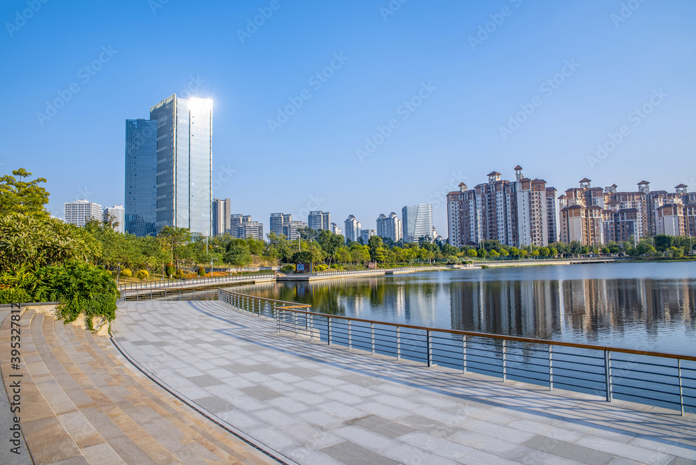 中国广州南沙区城市建筑景观