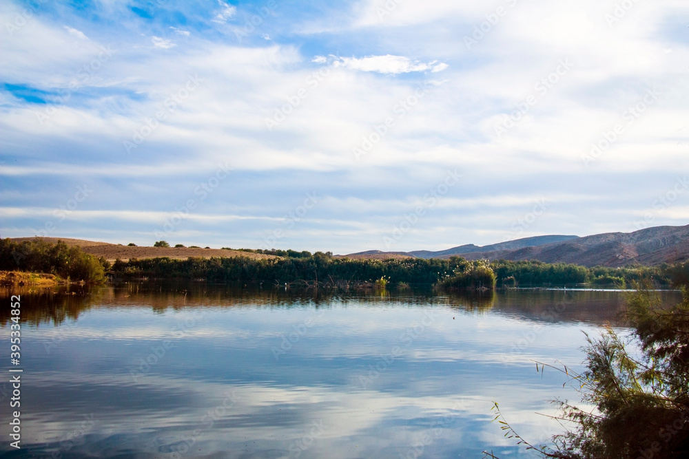 lake in the mountains