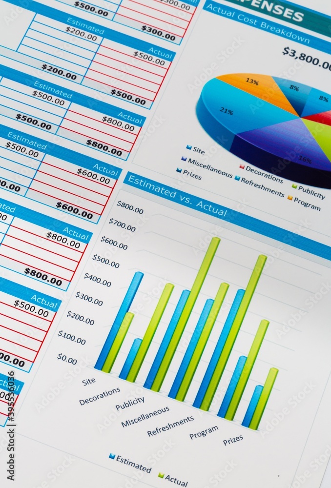 Business Graphs and Charts