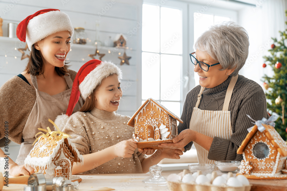 Cooking Christmas food