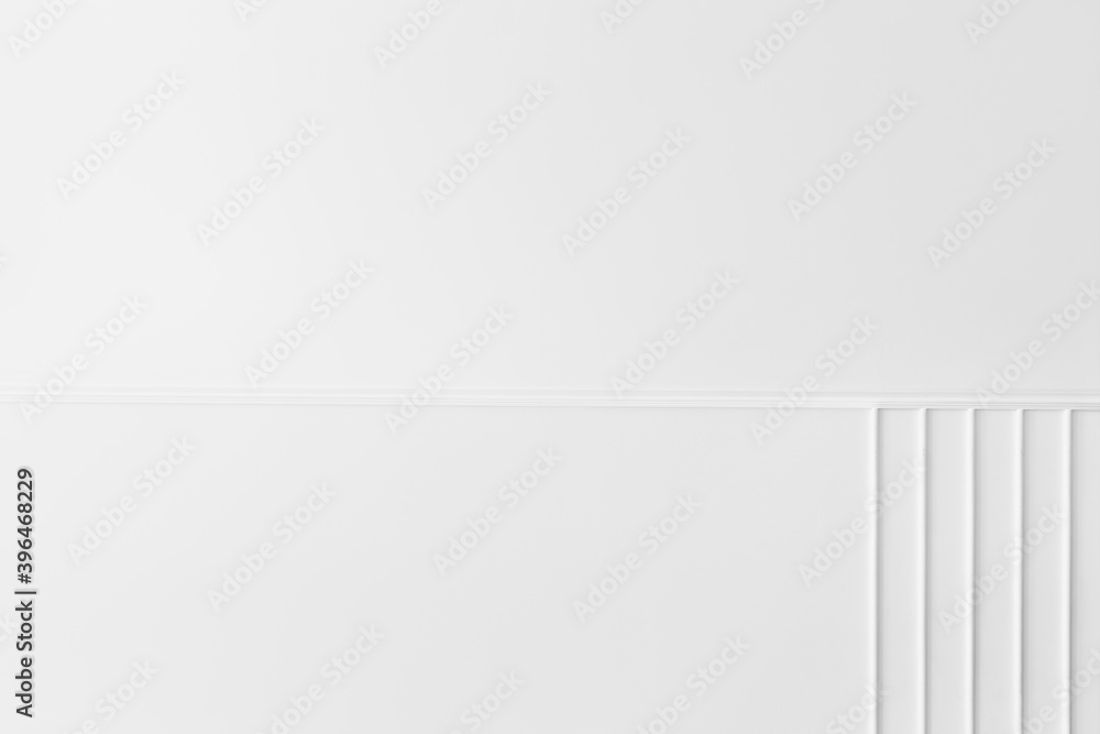 Clean white pattern textured wall